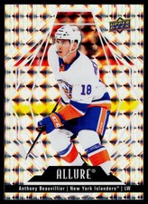 2022-23 Upper Deck Allure Anthony Beauvillier #92 White Diamond