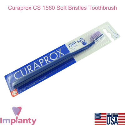 Curaprox Soft Dental Toothbrush CS 1560 Plaque Removal Gentle Teeth Cleaning