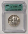 1942 Walking Liberty Half Dollar ICG MS65