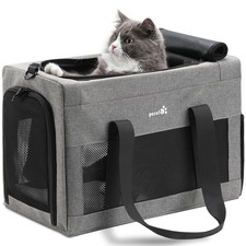 Airline Approved Cat Carrier, Pet Carrier Soft-Sided, Portable Dog Carrier wi...