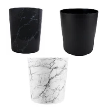 Mainstays Bathroom Trash Can, Plastic Garbage Bucket Bin{Select Your Colour}