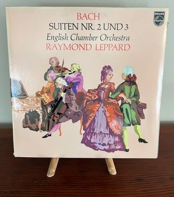 Bach, Suiten Nr. 2 Und 3, English Chamber Orchestra, Raymond Leppard, LP, NM