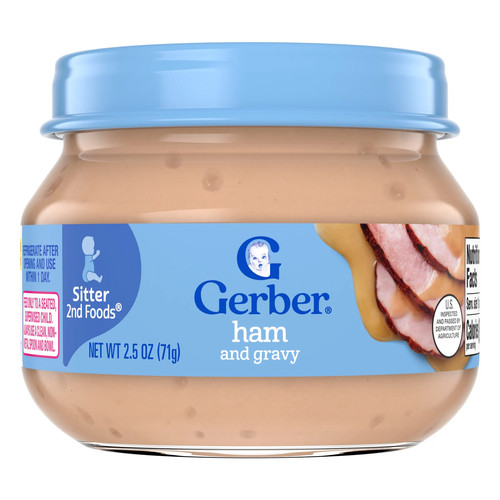 2nd Foods®, Sitter, Ham and Gravy, 2.5 oz (71 g)