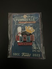 Funko 2023 SDCC Comic Con Exclusive Funko Lanes Bowling Enamel Pin LE 500 Rare