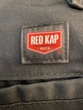    Red Kap Work Shorts Dura-Kap Plain Front Men's Industrial Uniform Size 36   