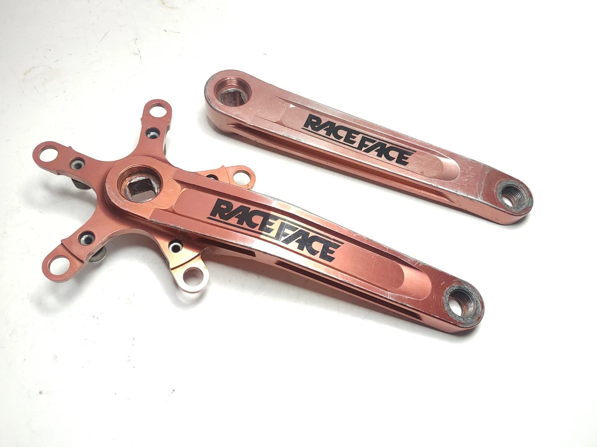RACEFACE レースフェイス TURBINE LP COMPACT クランク Vintage Race Face Turbine LP black ISIS BB crankset ( 44/32/22T