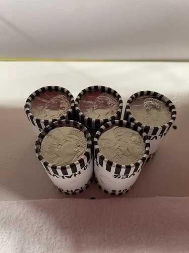 2026 P  Half Dollar Enduring Liberty Semiquincentennial 5 Rolls OBW UNC 1776🇺🇸