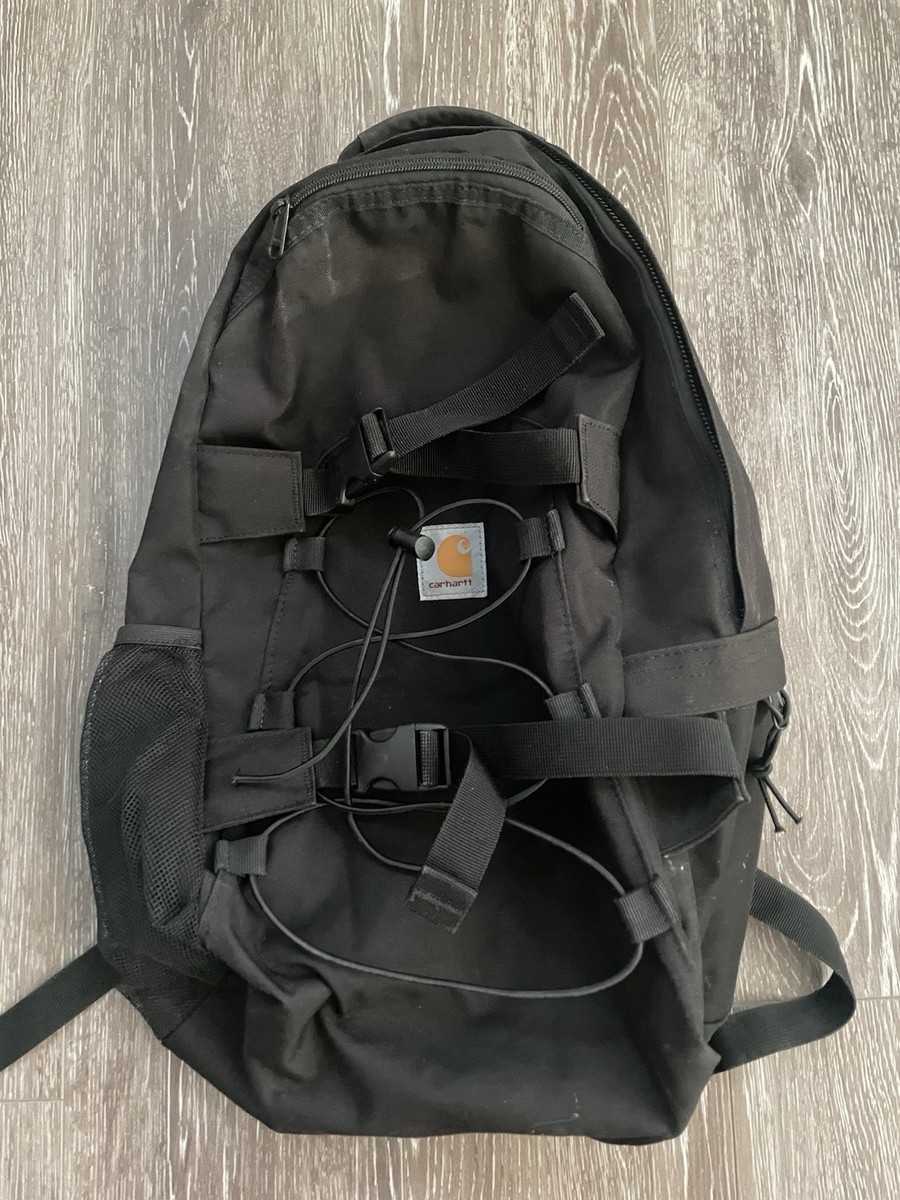 Carhartt WIP Kickflip Backpack Black *read Flaw | eBay