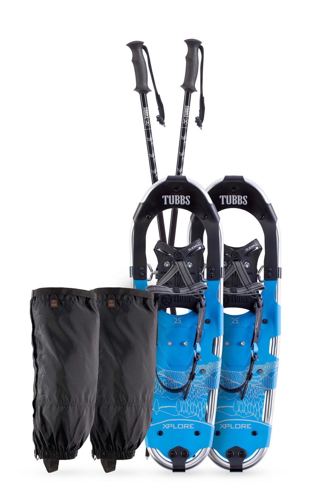 Tubbs Men's Xplore Snowshoes Kit - Silver/Blue - 30