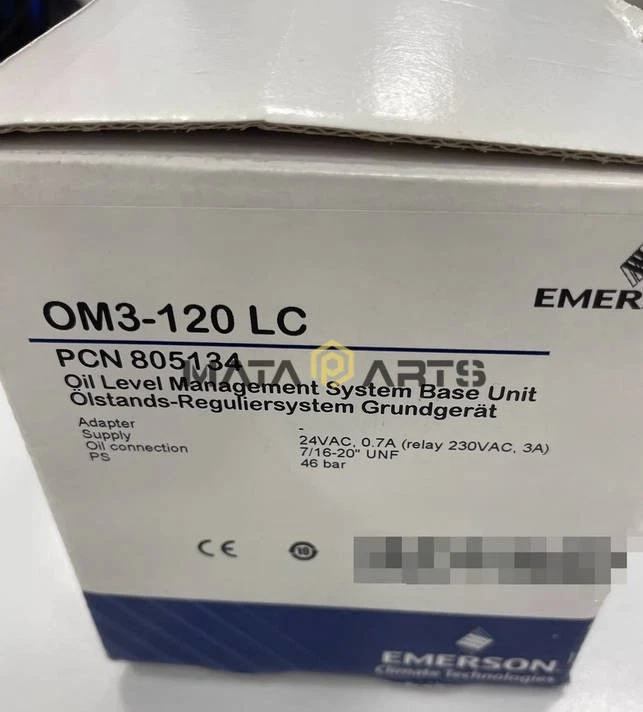 1PC EMERSON electronic oil level balancer OM3-120 OM3-120LC New US Free tax - Image 4 of 4