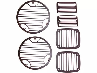 Rugged Ridge Stone Guard Kit Billet 11236.21 Fits 1997-2006 Wrangler TJ