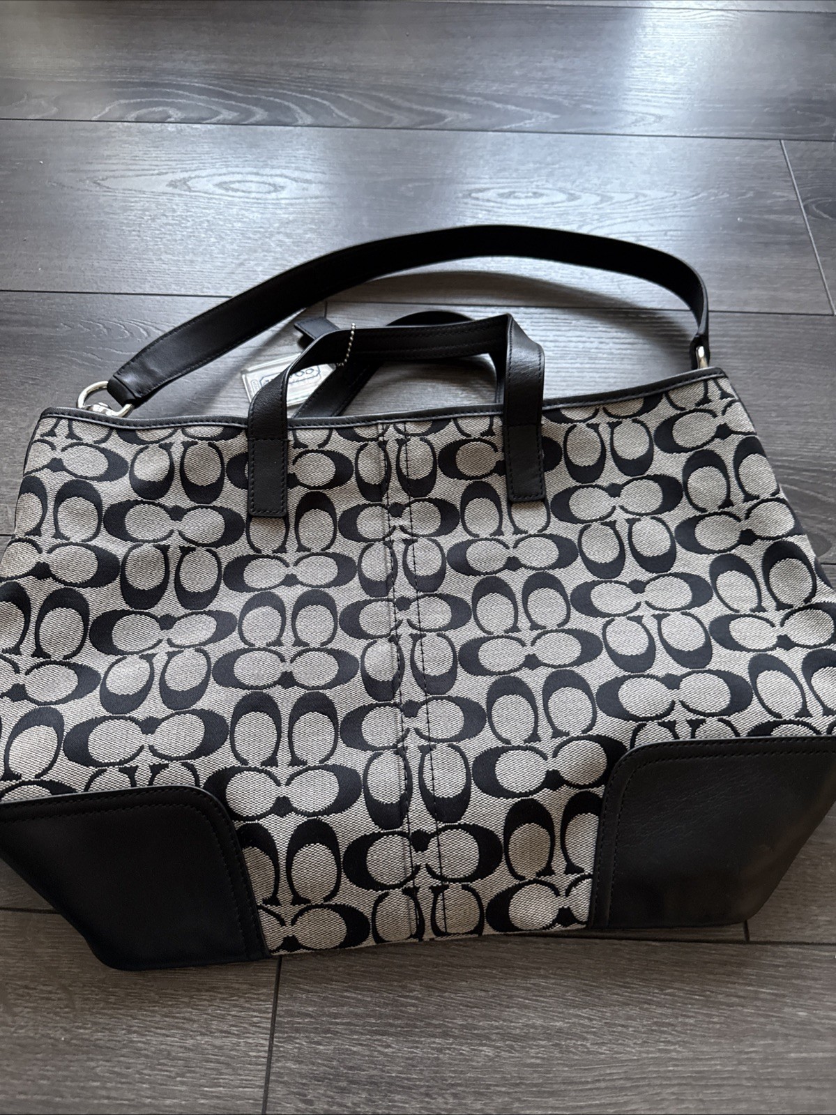 Coach Hadley Duffle Tote in Premium Leather