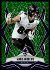 2025 Panini Phoenix Football Green Lazer Mark Andrews #59