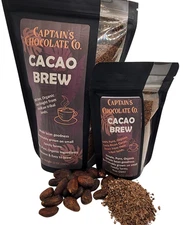 Organic Cacao Brew, Natural Brewed Cacao, Brewed Hot Chocolate tea, Costa Rica