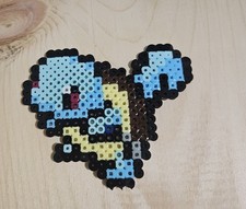 Squirtle Perler Bead  Pokemon  Pixel Art  Handmade 