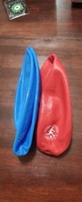 Kickball Balls 2 Red and Blue Uninflated With Pump