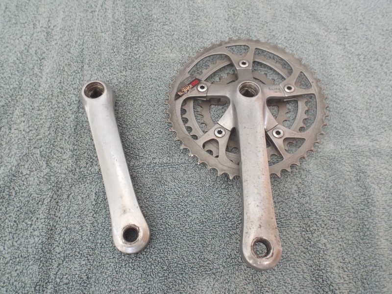 Shimano ExageBiopace Vintage Triple Crankset 48-38-28