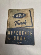 1941 Ford Truck Reference Book, Original  Copyright 1940