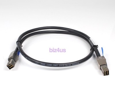 12Gb/s Mini SAS HD Server External SFF-8644 to SFF-8644 Hard Drive Data Cable