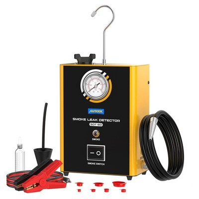 Car EVAP Smoke Machine Pipe Leak Detector Tester Within Air Pump Pressure Gauge