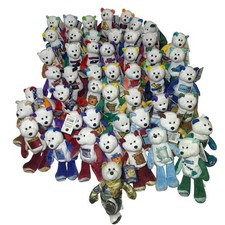 Limited Treasures State Quarter Coin Bears Complete Set 50  1st. President Bear