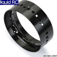 Pro-Line 284806 Pro-Spec Aluminum Rear Rim Black: Promoto-SM