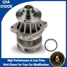 Water Pump w/ Gasket For BMW 525i 2001-2005 All BMW 530i 2001-2005 11517527910