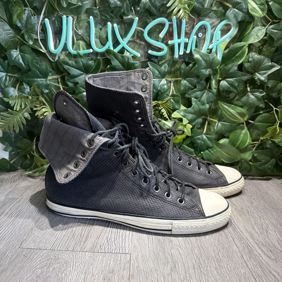 John Varvatos X Converse XHi Bowery Snakeskin Distressed Men's