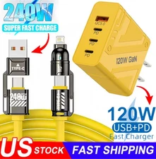 GaN Charger Scalable 120W Max Fast Charger Module With Type C & USB Ports