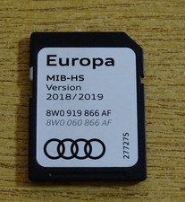 AUDI A3 A4 A5 Q2 Q5 2018-2019 MODELS SAT NAVIGATION SD CARD MAPS 8W0919866AF.