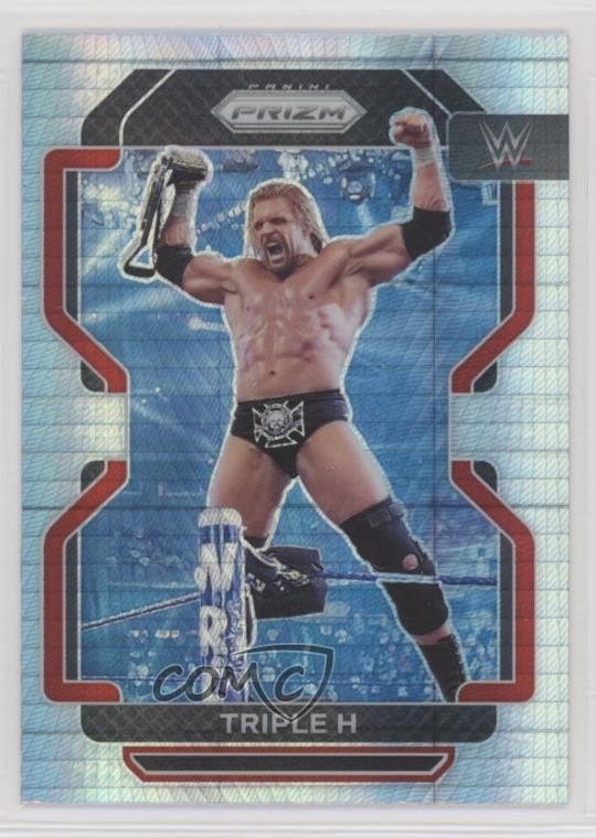 2022 Panini Prizm WWE Hyper Prizm Triple H #194 11sd