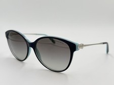 TIFFANY CO HEART Sunglasses TF4127 8165/3C Blue/Silver AUTHENTIC ITALY