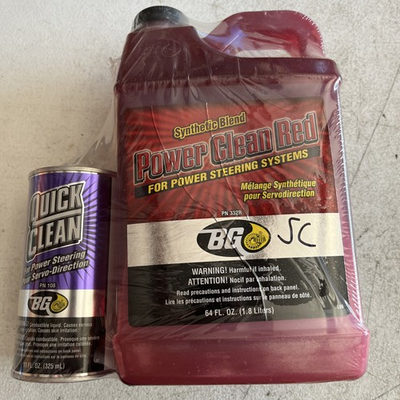 #ad BG POWER CLEAN RED PN 332R and Quick Clean Up PN 108 $30.00