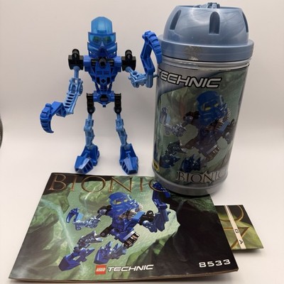 LEGO BIONICLE Gali 8533 Toa Mata of Water Complete Canister Manual Insert 2001