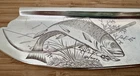 TOWLE AESTHETIC ARLINGTON PATTERN STERLING 10 1/4” SCENIC ENGRAVED FISH SLICE