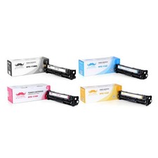 For Canon 118 Toner Cartridge Combo BK/C/M/Y - Moustache - SALE