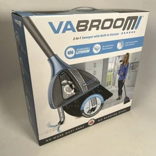 VaBroom 2-in-1 Sweeper with Built-in Vacuum