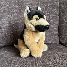 Faithful Friends Collectables Alsatian German Shepherd Dog Puppy Soft Toy Plush