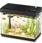 Fish Tank 2.5Gallon Fish Aquarium,Self Cleaning Fish Tank Aquarium Starter