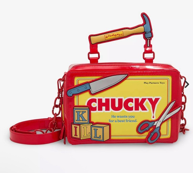 Loungefly Chucky Good Guys Tool Chest Crossbody Bag Hard Tag Halloween
