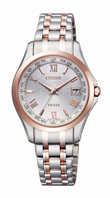 CITIZEN EC1124-58A Wrist watch EXCEED Eco Drive Silver Titanium Women Unused