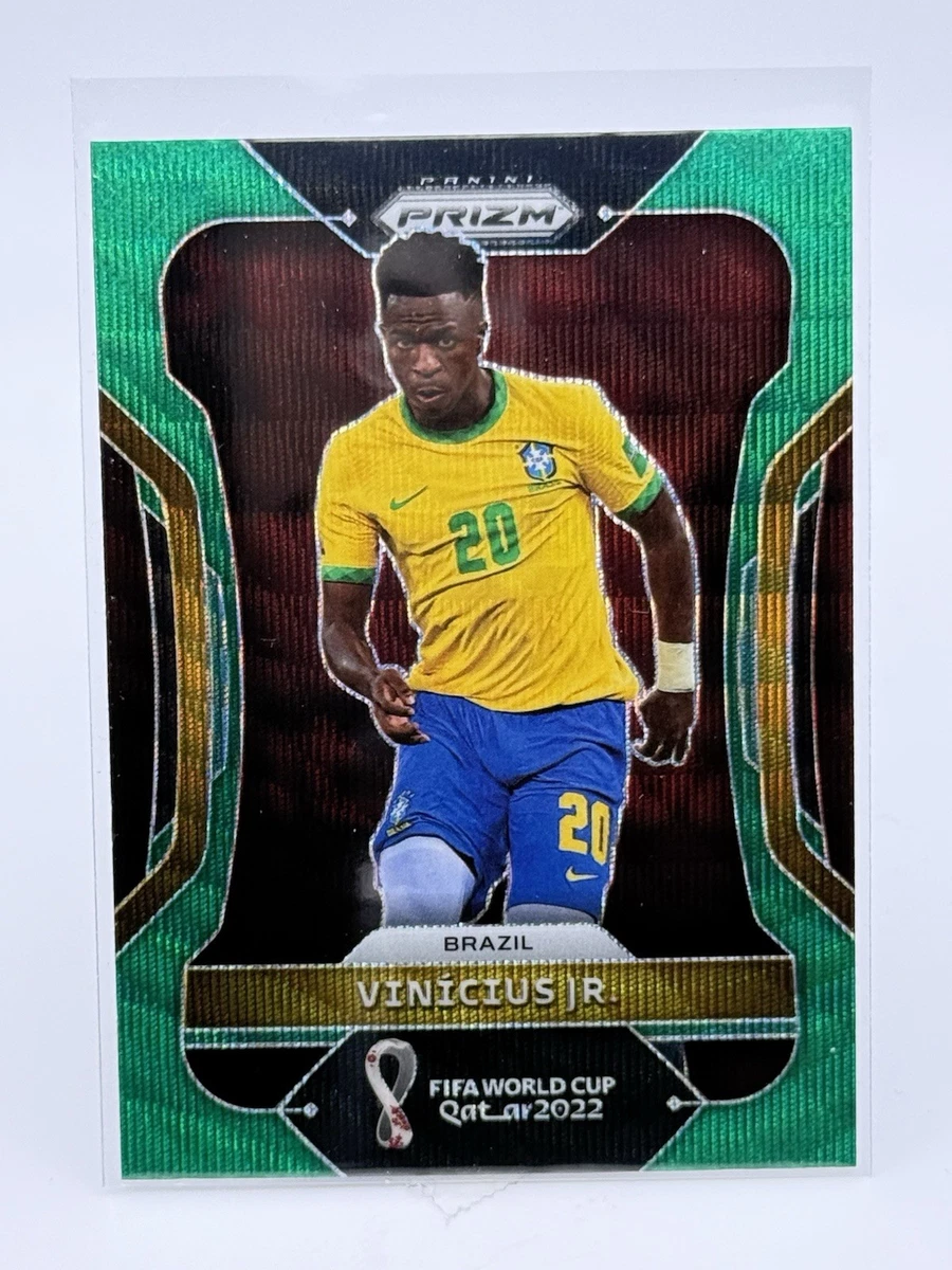 Preços baixos em 2022 Panini Prizm World Cup Qatar Vinicius Junior