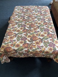 57x88” Autumn Tablecloth - Great Condition