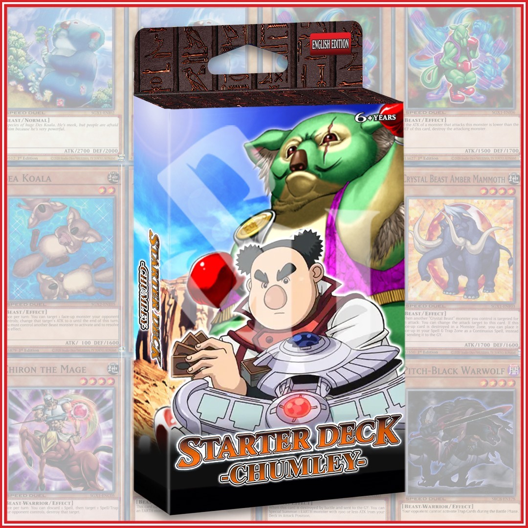 CHUMLEY KOALA KANGAROO BEAST STARTER DECK 43 | Master Oz Duelist