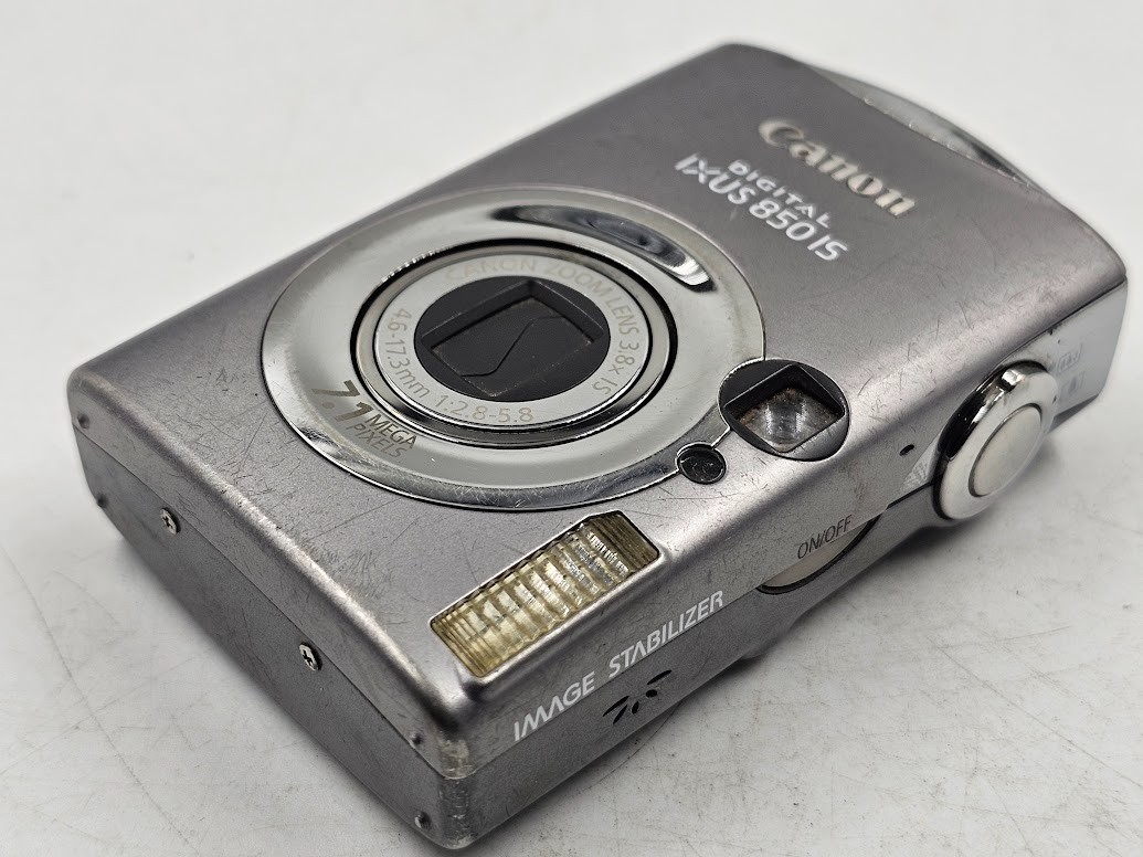 Canon Digital IXUS 850 IS シルバー Canon IXUS 850 IS 7.1 MP Digital Camera Silver - Working | eBay