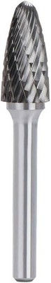 Wolframstahl Fräser 1 Stück Hartmetall Bohrer 6 x 12 mm Metall Schleifen - F
