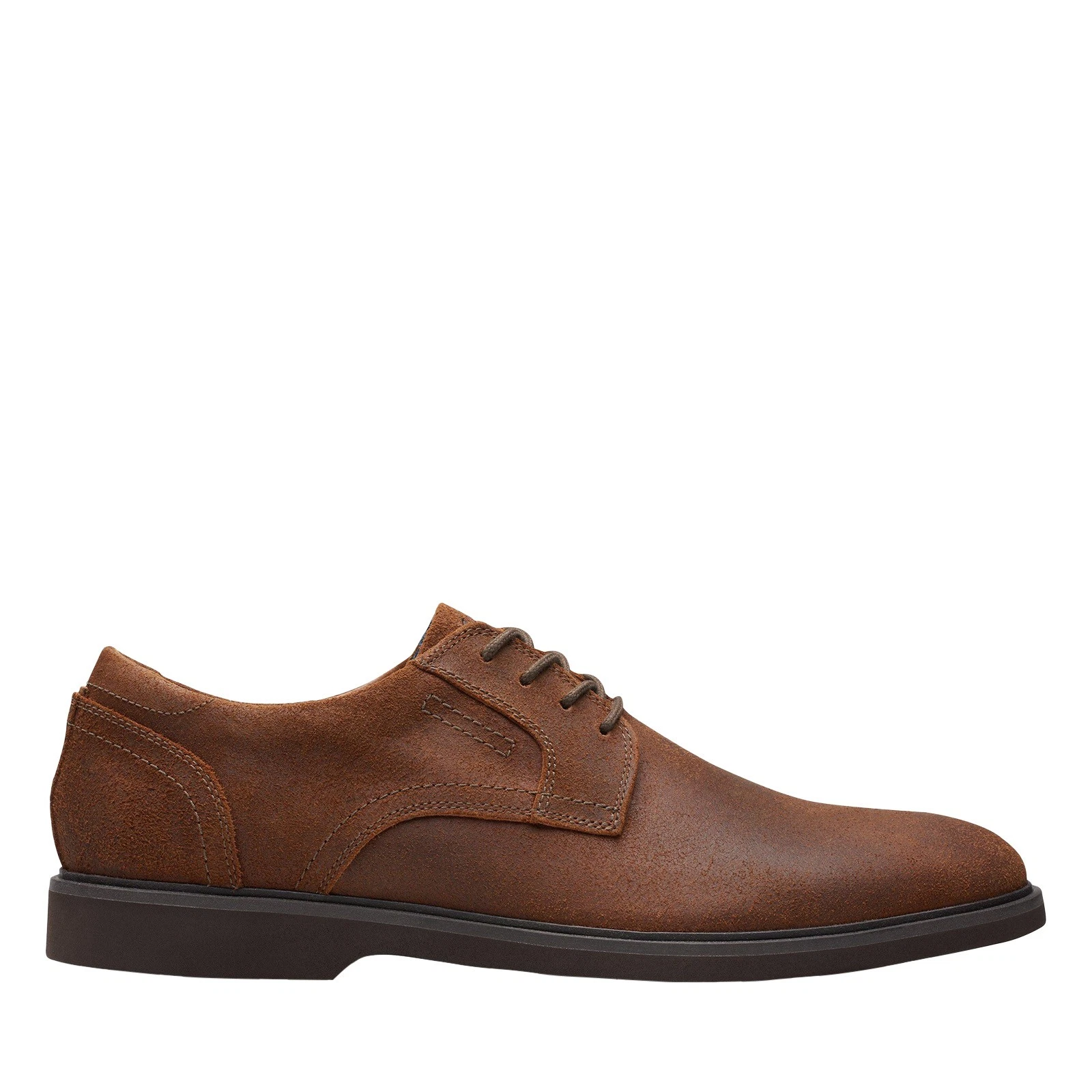 Scarpe casual Clarks Malwood Lace 26175401 da uomo in camoscio marrone Oxford e stringate 12