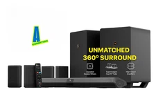 Nakamichi Shockwafe Ultra 9.2.4Ch 1300W Soundbar w Dolby Atmos, eARC + SSE Max A