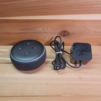 Amazon Echo Dot 3rd Generation Smart Speaker w/ AC Adapter