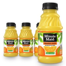 Minute Maid Orange Juice Bottles, 10 fl oz, 6 Pack-free shipping